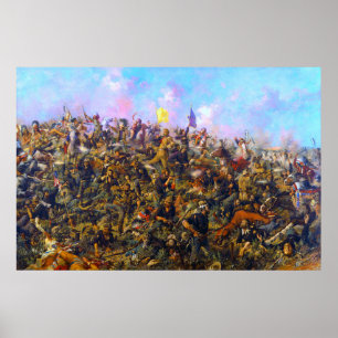 Custer's Last Stand Edgar Samuel Paxson 1899 Poster