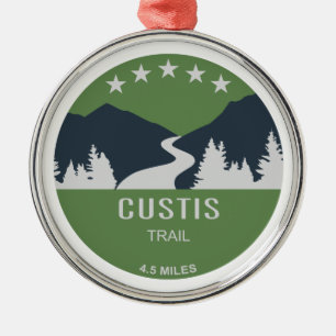 Custis Trail Metal Tree Decoration