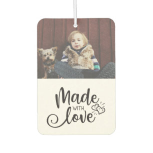 Custo Photo Made with love Car Air Freshener