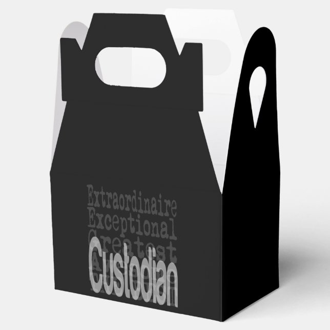 Custodian Extraordinaire Favour Box (Opened)