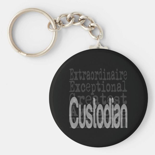 Custodian Extraordinaire Key Ring (Front)