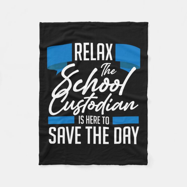 Custodian  fleece blanket (Front)