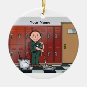 Custodian - Male Ceramic Tree Decoration