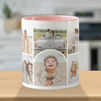 Custom 10 Photos Collage Arch, Cute Modern Stylish