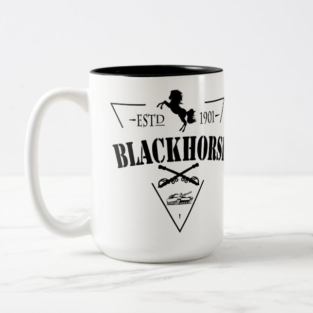 Custom 11th ACR Blackhorse Coffee mug 15 Oz. (Left)
