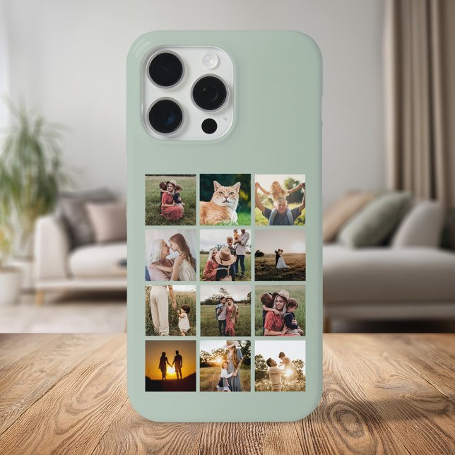 Custom 12 Photo Collage Case-Mate iPhone Case (Creator Uploaded)