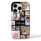 Custom 12 Photo Collage Your Colour Case-Mate iPho