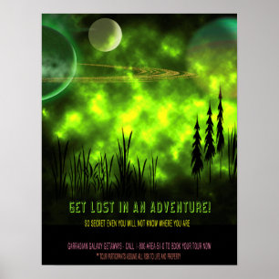 Custom 14x18 Found Girl: Project Enterprise 6 Trav Poster