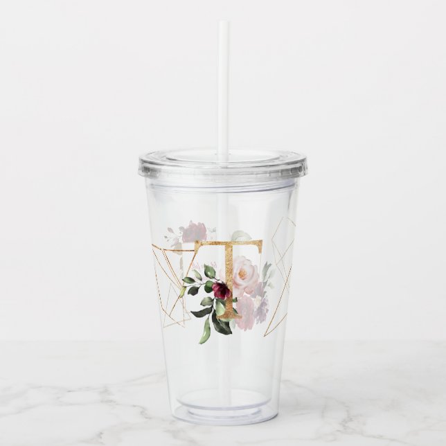 Custom 16oz, Clear Acrylic Tumbler (Front)