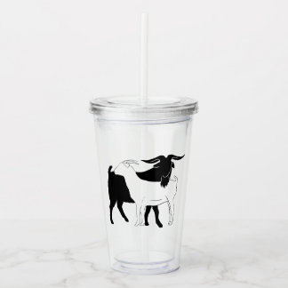 Custom 16oz, Clear Acrylic Tumbler