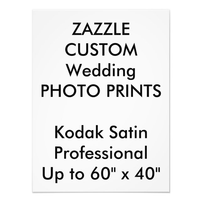 Custom 18" x 24" Professional Photo Prints (Front)