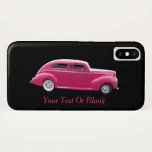 Custom 1940 Famous American Make Sedan iPhone X Case