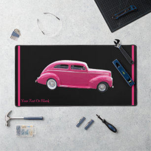 Custom 1940 Famous American Make Sedan Desk Mat
