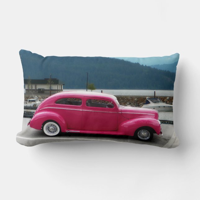 Custom 1940 Famous American Make Sedan Lumbar Cushion (Front)
