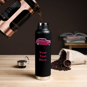 Custom 1940 Famous American Make Sedan Water Bottle