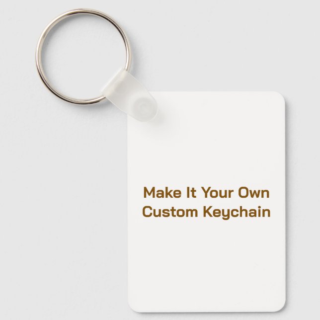 Custom 1.6" x 2.25" key ring (Front)