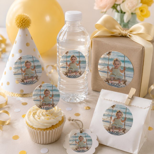 Custom 1st Birthday Sticker Girl (Creator Uploaded)