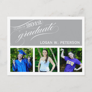 Custom_2012 Graduation Invitation Postcard