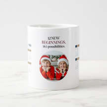 Custom 2025 Calendar Coffee Mug