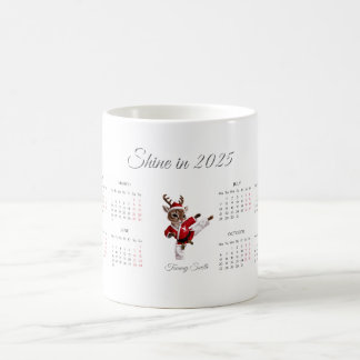 Custom 2025 Calendar Coffee Mug