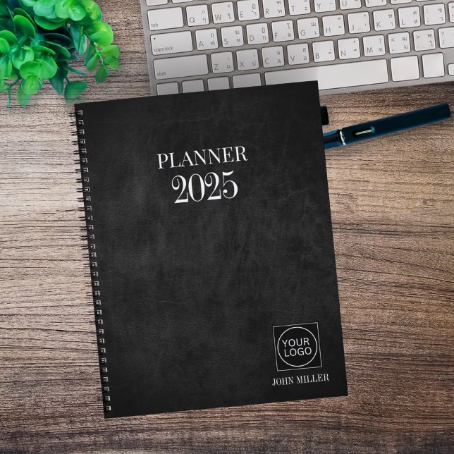 Custom 2025 Company Logo Simple Office Planner (Creator Uploaded)