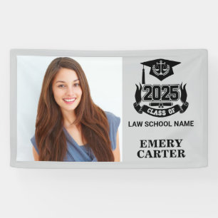 Custom 2025 Graduate Photo Attorney Law School  Banner