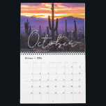 Custom 2026 Sunset Calendar California & Arizona<br><div class="desc">Custom 2026 Sunset Calendar, Start Any Month: Chase the golden hour all year long with this 2026 Sunset Calendar, featuring dreamy landscape photography from California and Arizona. From iconic beach scenes like Windansea and Pacific Beach to the quiet magic of the Mojave Desert and Joshua Tree, each month takes you...</div>