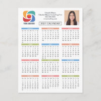 Custom 2027 Calendar Business Logo Company