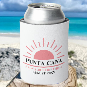 Custom 20th 30th 40th Birthday Squad Trip Cruise Can Cooler