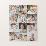 Custom 252 Piece Multi Photo Collage Jigsaw Puzzle<br><div class="desc">This custom photo collage 252 piece puzzle offers a fun and interactive way to showcase your most cherished memories. Featuring 12 photo slots, you can personalise this puzzle with your favourite images, creating a unique and meaningful keepsake. Perfect for family photos, pets, special moments, or celebrations, this puzzle is not...</div>
