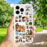 Custom 26 Photo Collage iPhone 16 Pro Max Case<br><div class="desc">Create your own personalised iPhone case featuring 26 of your favourite pictures in a custom photo collage grid.</div>