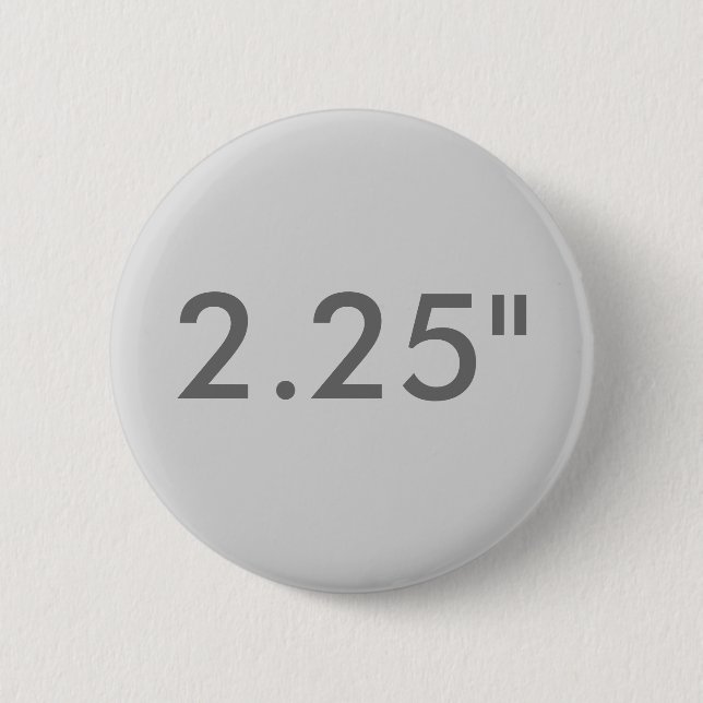 Custom 2.25" Standard Round Badge Blank Template (Front)