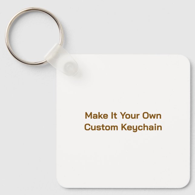 Custom 2.25” x 2.25" key ring (Front)