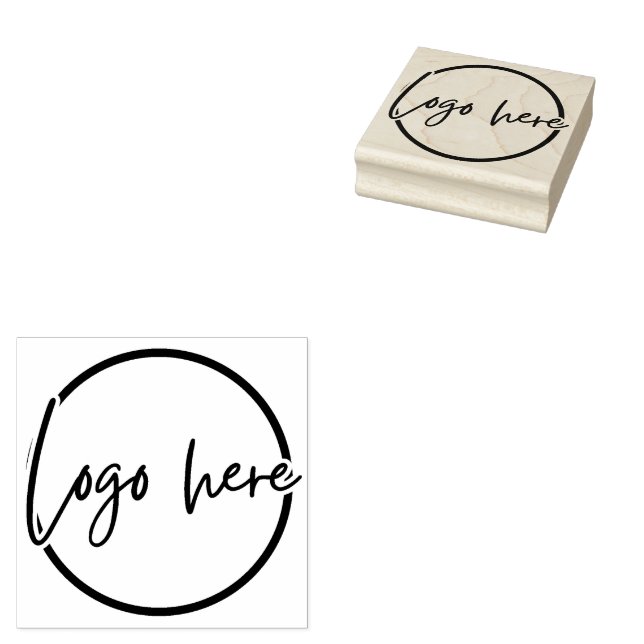 Custom 2.5" x 2.5" Rubber Stamp (Stamped)