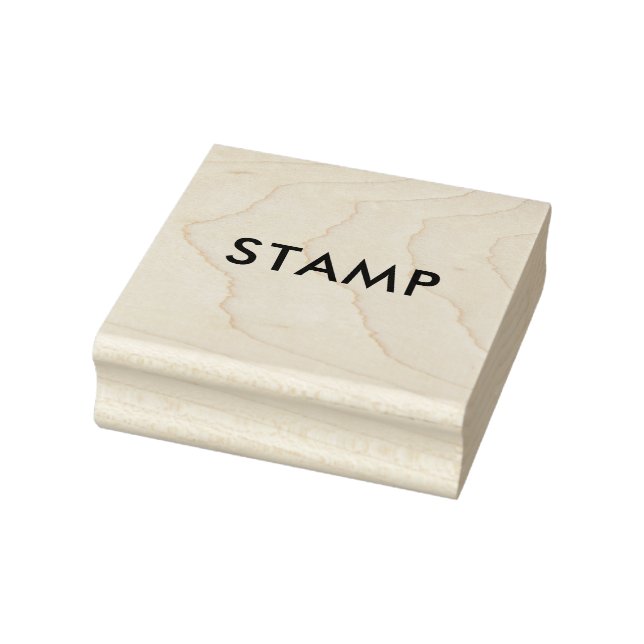 Custom 2.5" x 2.5" rubber stamp (Stamp)