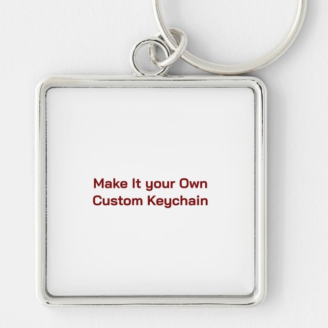 Custom 2" l x 2" w key ring (Front)