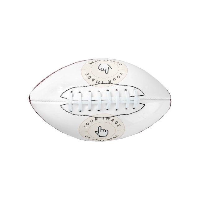 Custom 2 Panel Mini Football American Football (Front)