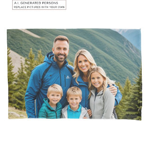 Custom 2 Photos Family Pillowcase