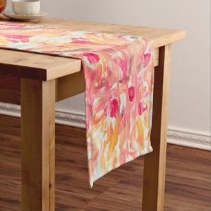 Custom 35.6 cm x 182.9 cm (14" x 72")  Table Runne Short Table Runner