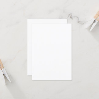 Custom 3.5" x 5" Semi-Gloss | High-Quality Invitation