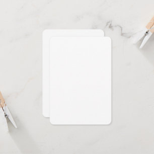 Custom 3.5x5 Matte Invitations Rounded Corners