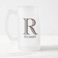 Custom 3-Colour Monogram First Name