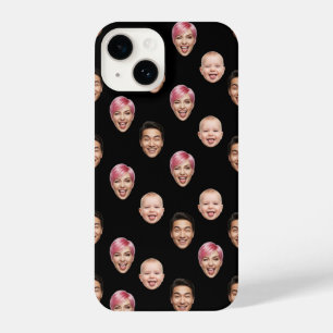 Custom 3 Face Photo Collage Funny Personalised iPhone 14 Case