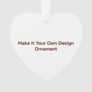 Custom 3"l x 2.8"w x .187"d ornament