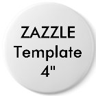 Custom 4" Huge Round Button Pin