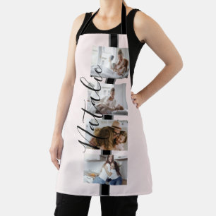 Custom 4 Instagram Photo Collage Film Strip Apron