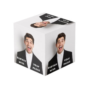 Custom 4" Keepsake Photo Cube