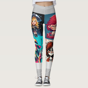 Custom 4 Photo Collage Leggings