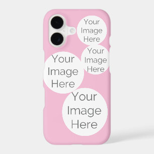 custom 4 photo iPhone 17 pink 