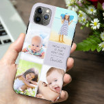 Custom 4 Photo Mum Life is the Best Life Lilac Case-Mate iPhone Case<br><div class="desc">Add your name and 4 photos to this custom iPhone Case. The photo template is set up for you to add your pictures working clockwise from the top right. The mum quote reads "Mum Life is the Best Life" followed by your name - all of which is editable. The design...</div>